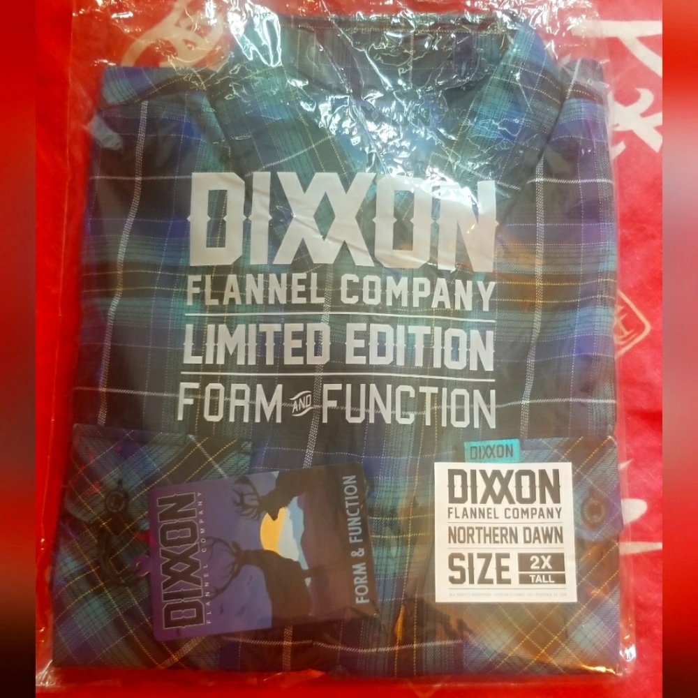 Dixxon flannel northern dawn 2XLT - Picture 1 of 7